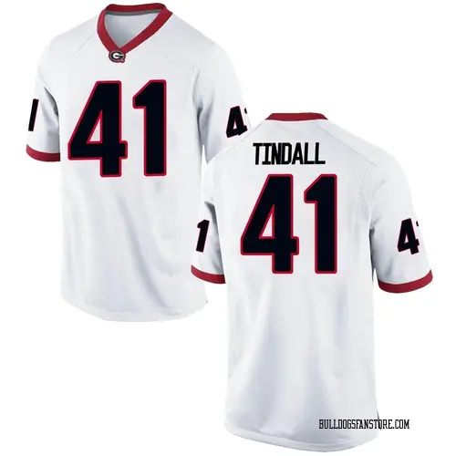 Women's Nike Channing Tindall Georgia Bulldogs Game Red Football College  Jersey