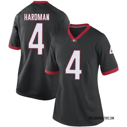 Limited Women's Mecole Hardman White/Pink Jersey - #17 Football